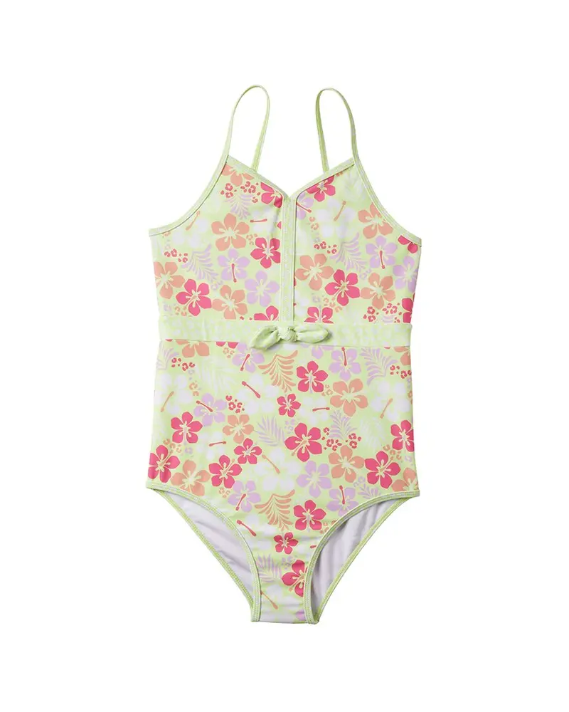 Kensie Girl Tropical Cheetah One-Piece 1