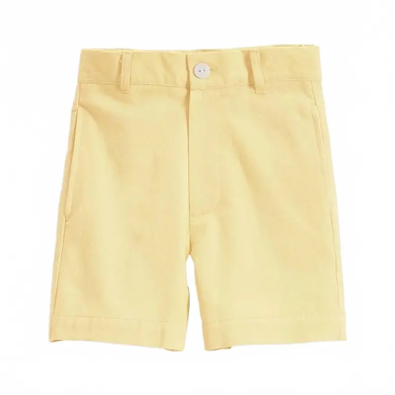 Kid's Wilson Twill Short In Yellow 1