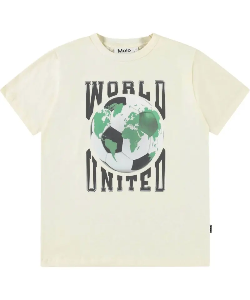 Kid's World United Riley Short Sleeve Tee In Beige 1