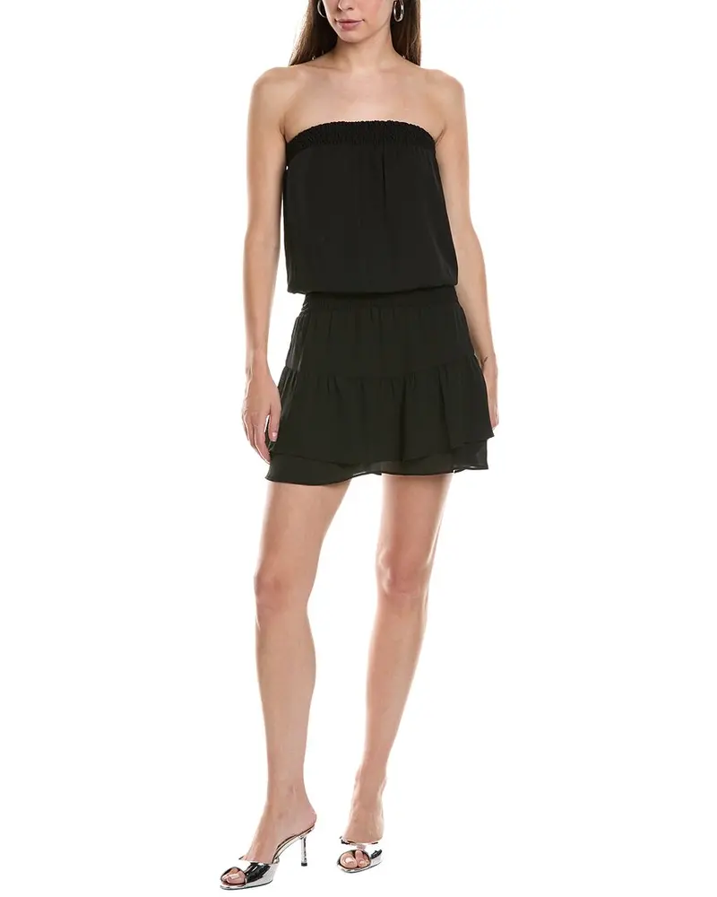Krisa Strapless Smocked Mini Dress 1