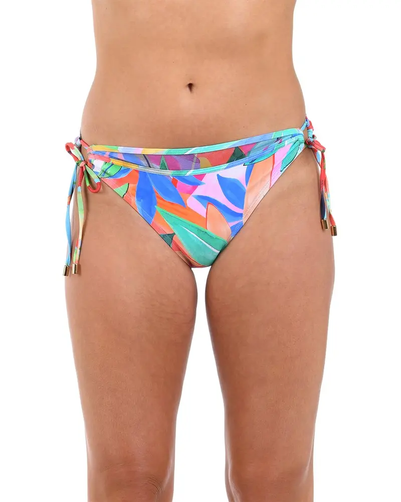La Blanca Tropi-Flage Adj Loop Hipster Pant 1