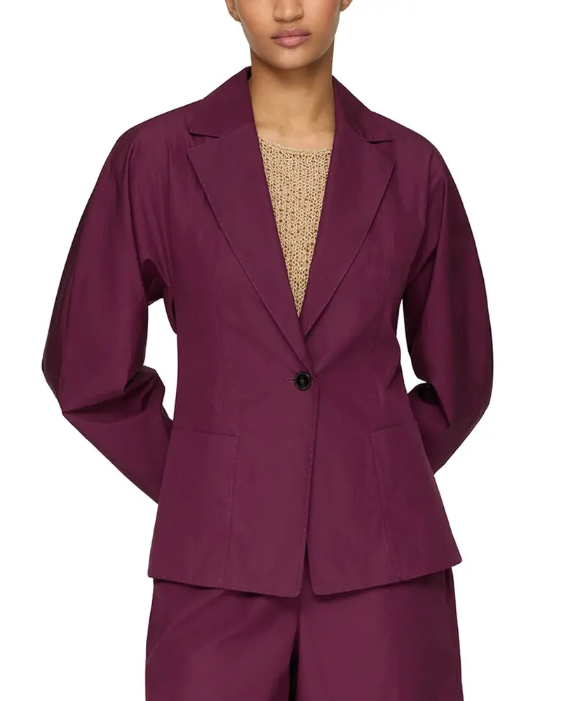 Lafayette 148 New York Petite Pintuck Back Jacket 1
