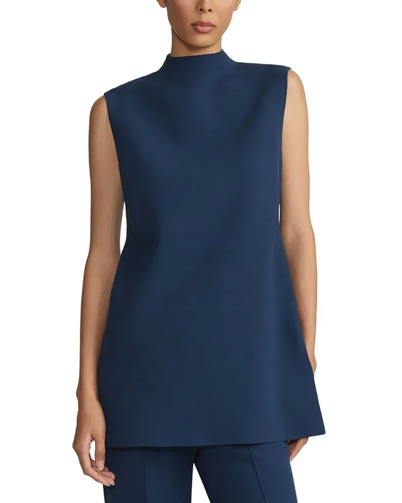 Lafayette 148 New York Petite Side Slit Knit Tunic 1