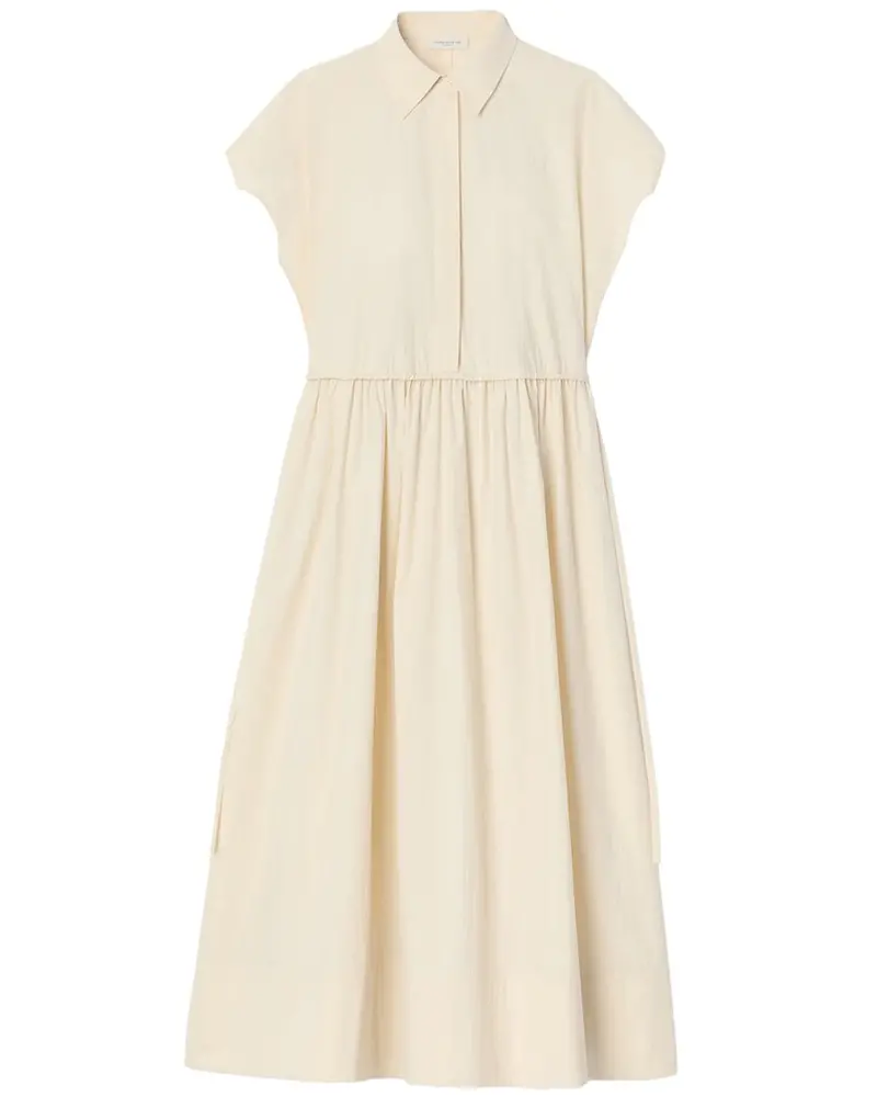 Lafayette 148 New York Plus Gathered Waist Shirtdress 1