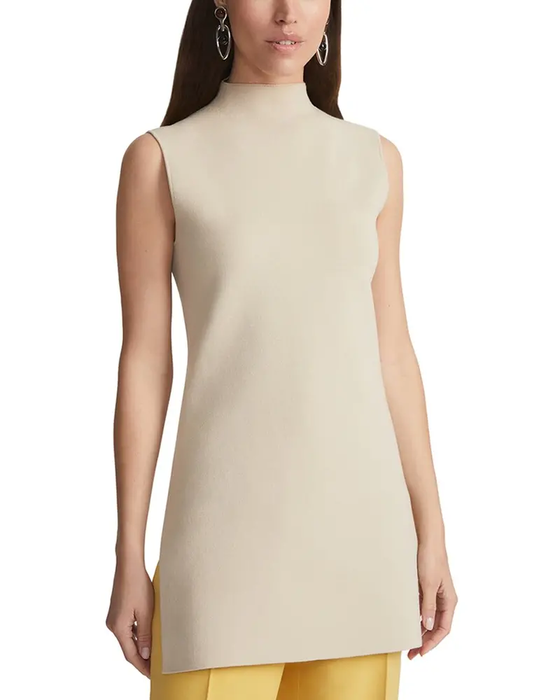 Lafayette 148 New York Side Slit Knit Tunic 1