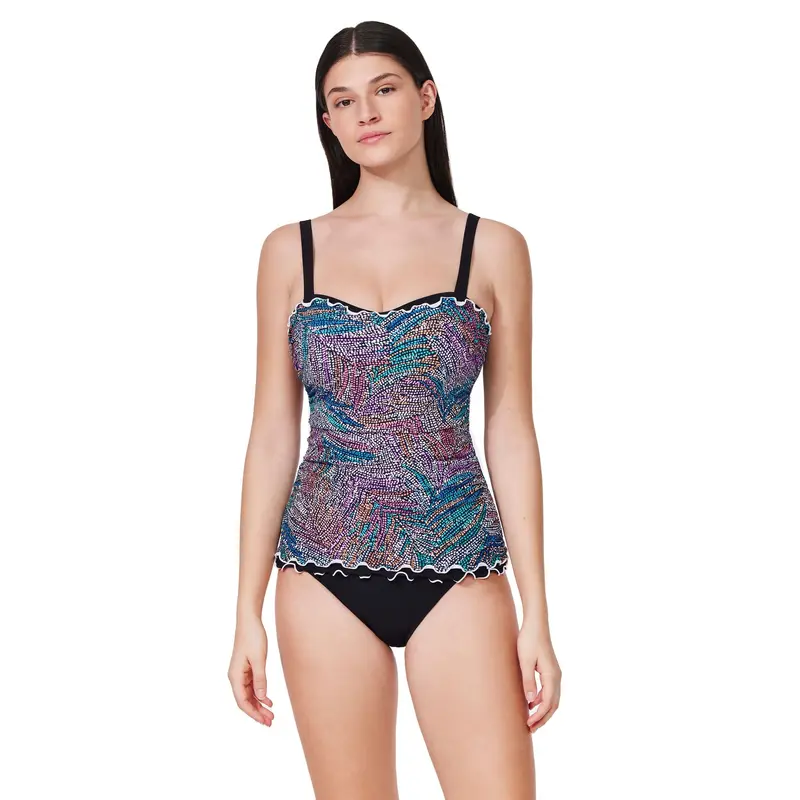 Layla Tricolore Tankini Top 1