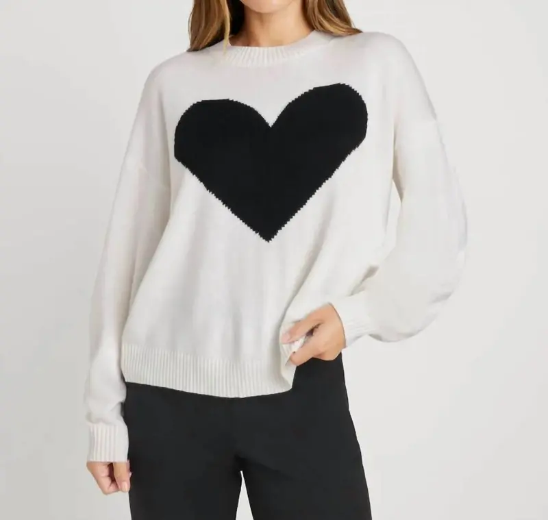 Layton Love Sweater In Ice 1
