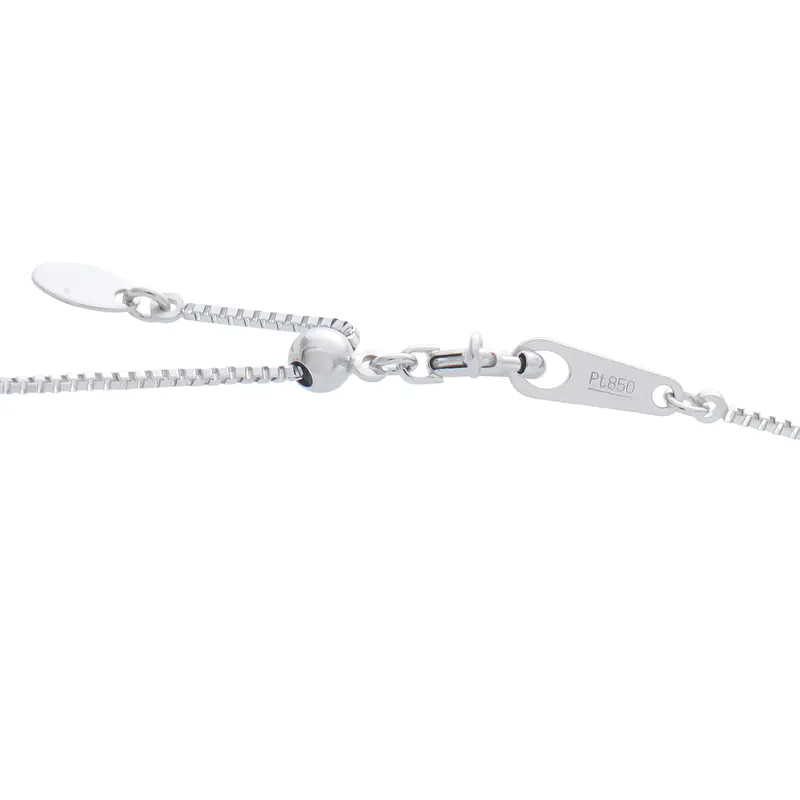 Lb Exclusive Platinum 1.0Ct Diamond Cross Pendant Necklace Mf12-041326 2