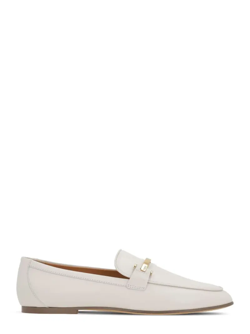 Leather Moccasins With Pointed Toe 1