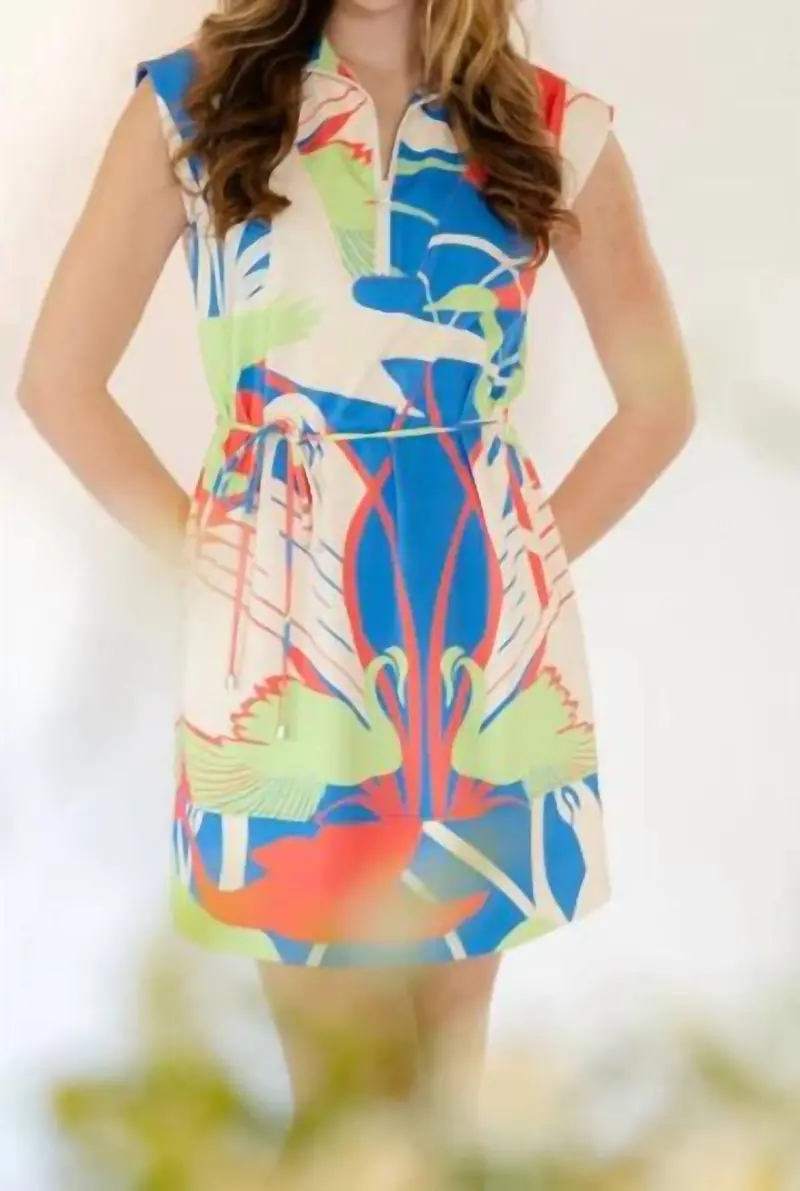 Leigh Dress In Royal Arcadia 1