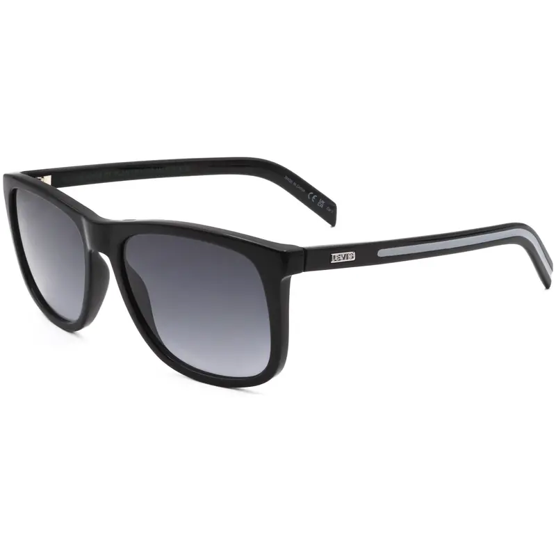 Levi's Men's 56 Mm Black Sunglasses 1