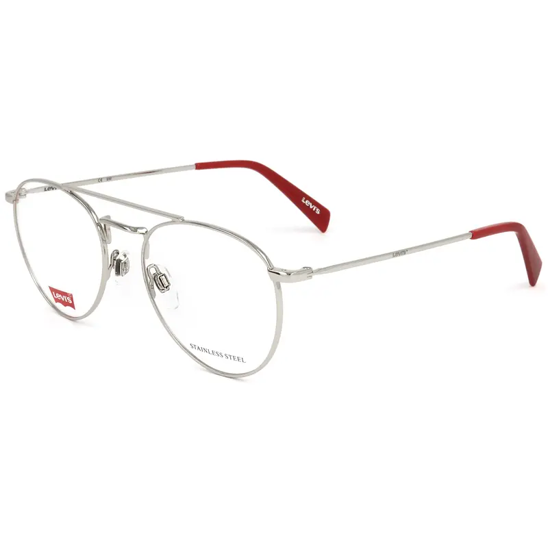 Levi's Unisex 52 Mm Silver Opticals 1