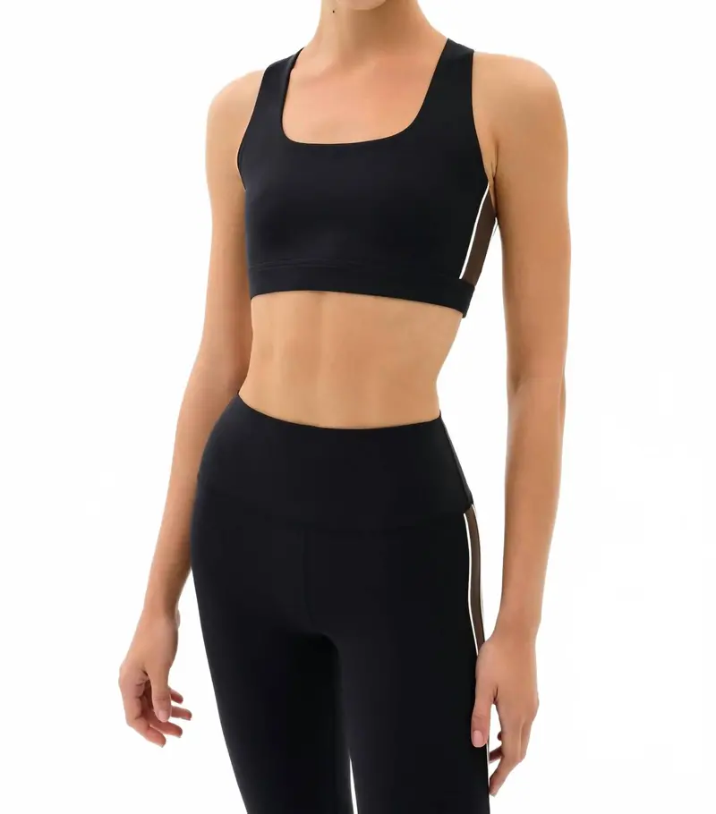 Lexi Rigor Bra In Black / Dark Chocolate 1