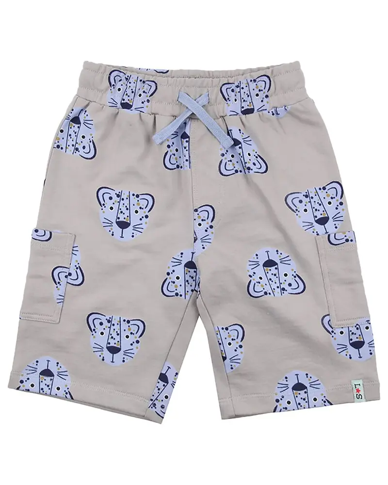 Lilly And Sid Lenny Leopard Cargo Short 1