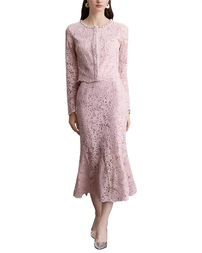 Linda Charm 2Pc Blazer & Skirt Set 1