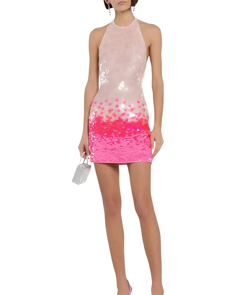 Linda Charm Embellished Mini Dress 1