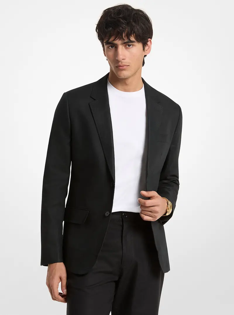 Linen And Cotton Blazer 1