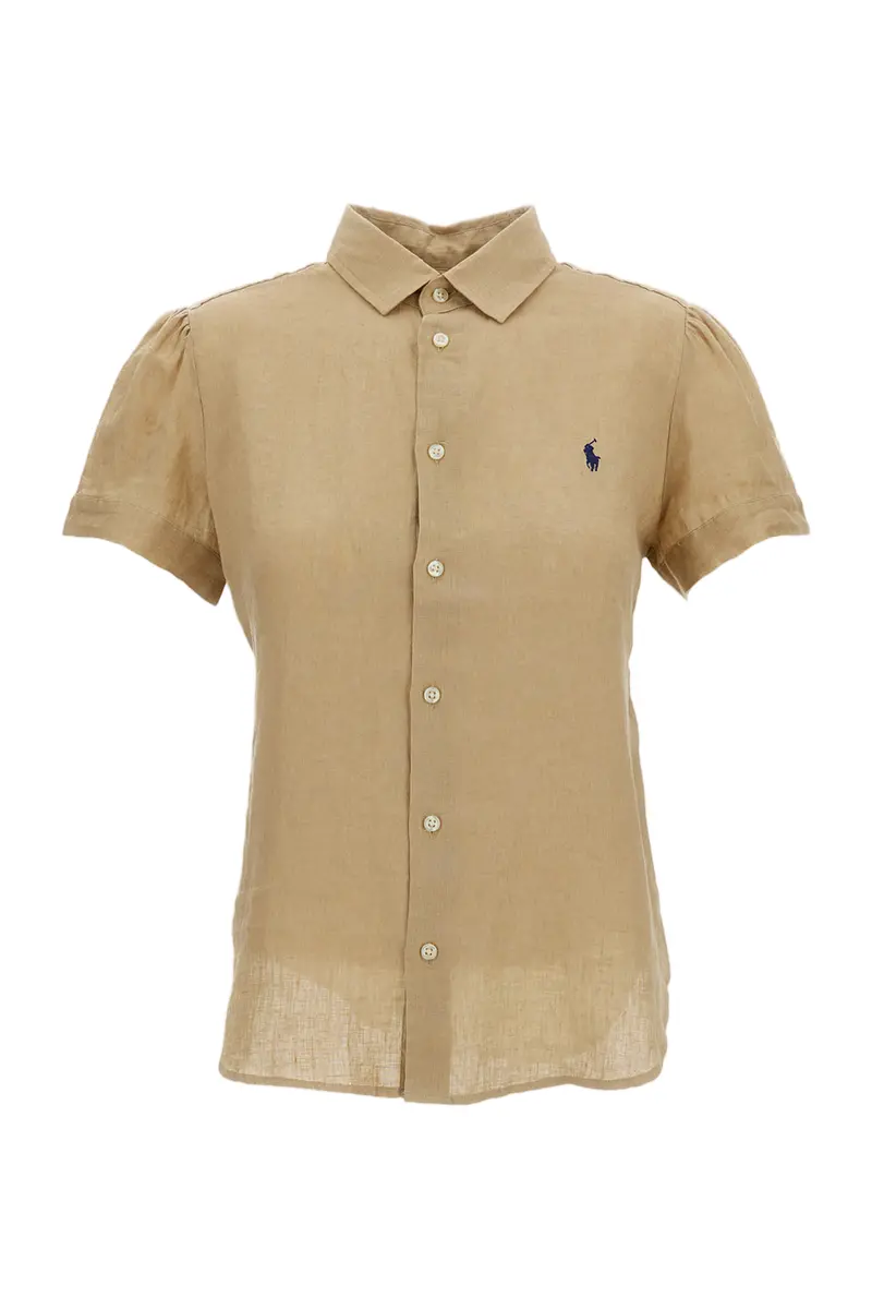 Linen Short Sleeved Shirt 1