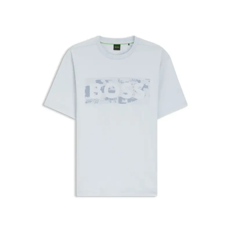 Logo-Artwork T-Shirt In Stretch Cotton 1