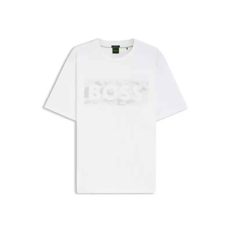 Logo-Artwork T-Shirt In Stretch Cotton 1
