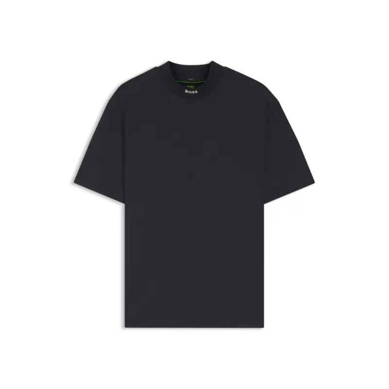 Logo-Collar T-Shirt In Stretch Cotton 1