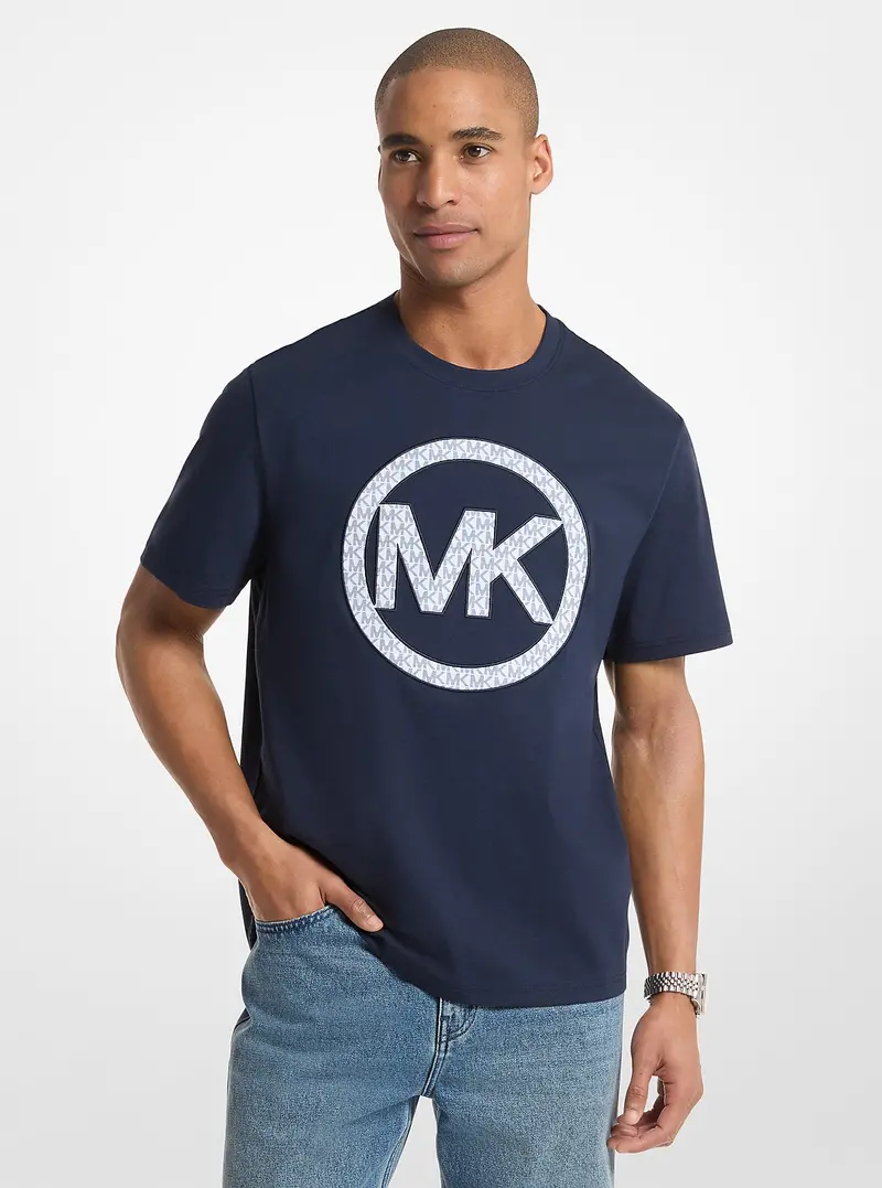 Logo Cotton Jersey T-Shirt 1