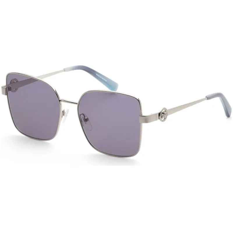 Longchamp Women's 56 Mm Silver Sunglasses 1