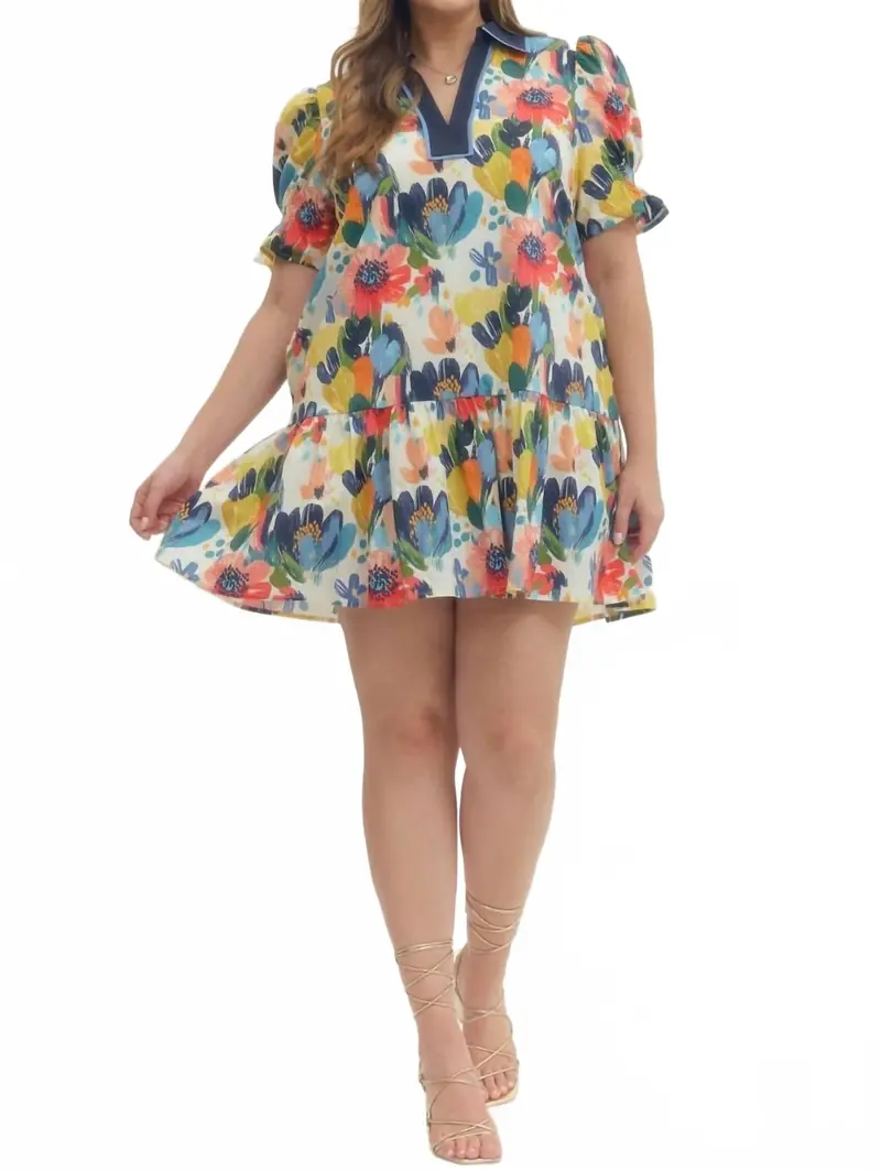 Looking For You Dress In Multicolor 1