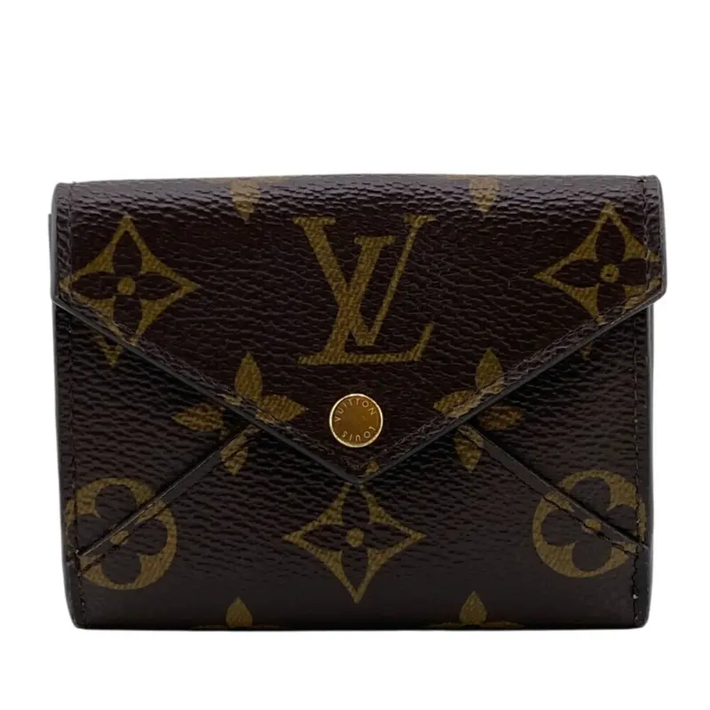 Louis Vuitton Leather Wallet (Tri-Fold) (Pre-Owned) 1