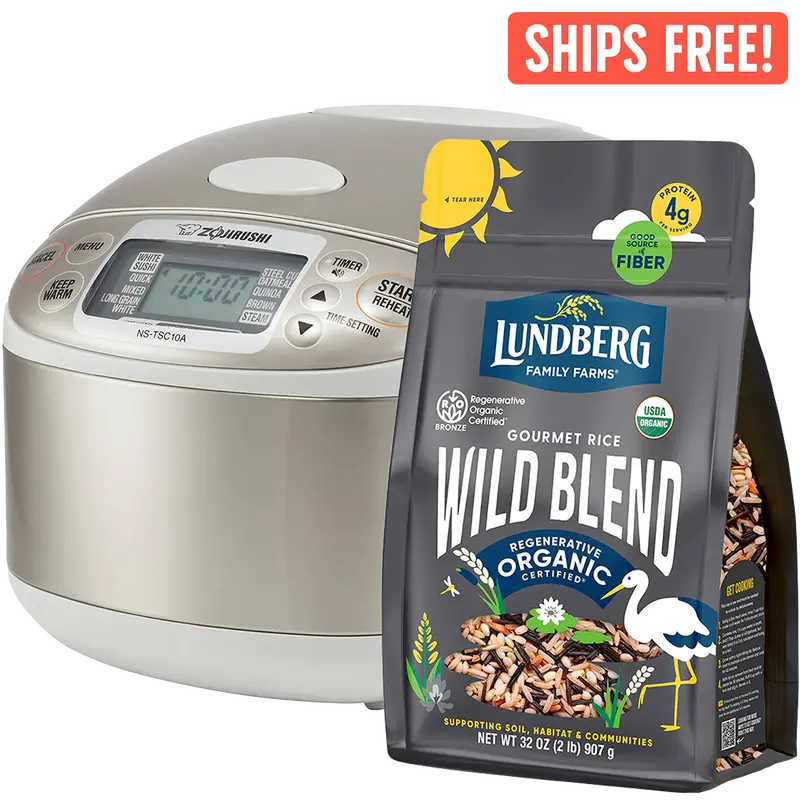 Lundberg X Zojirushi, Wild Blend 1