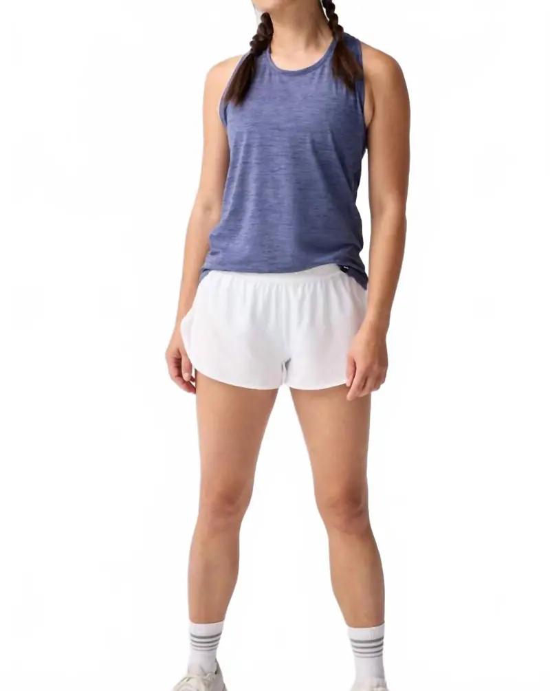 Luxe Tank Top In Heather Nightshadow 1