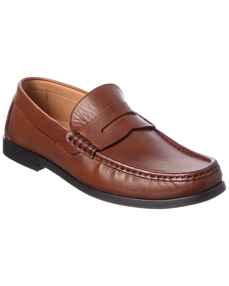 M By Bruno Magli Giuliano Leather Loafer 1