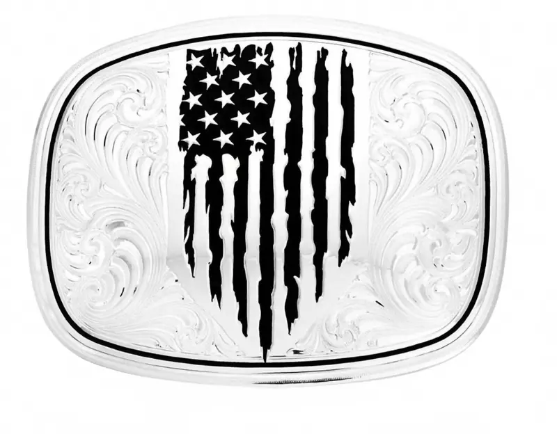 Made Strength Buckle In Silver/Black 1