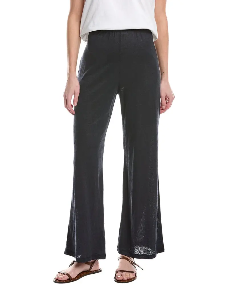Majestic Filatures Stretch Linen-Blend Wide-Leg Pant 1