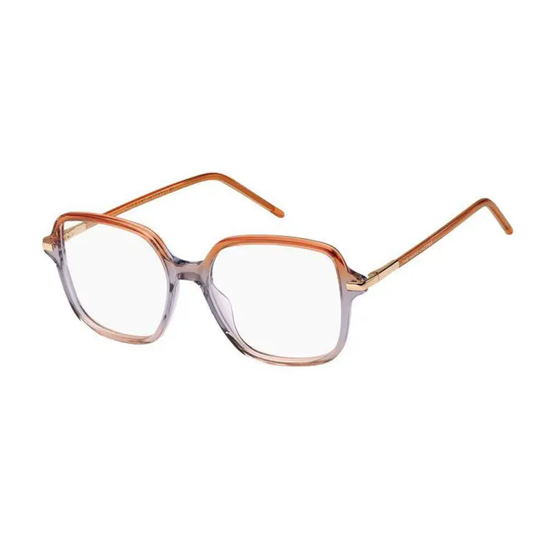 Marc Jacobs Eyeglasses Square Full Rim, Orange To Blue Gradient Frame And Clear Demo Lenses Lens Marc5930ddw00 1