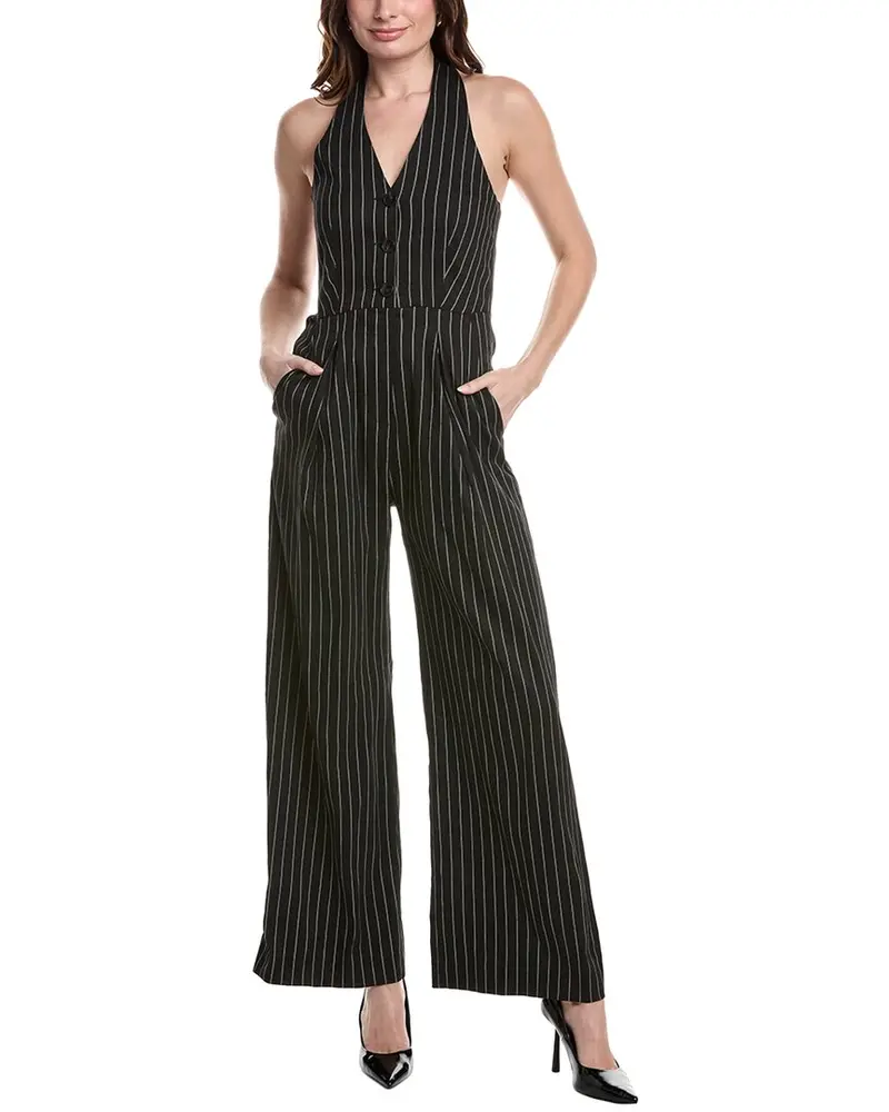 Marella Amanda Linen-Blend Jumpsuit 1