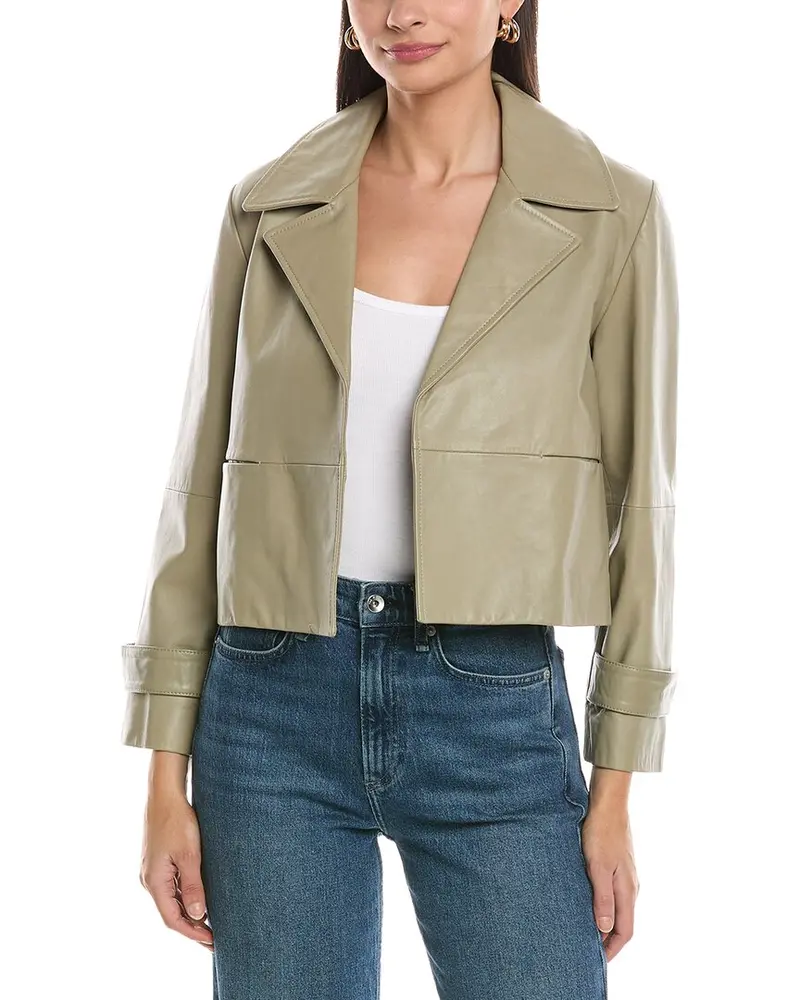 Marella Fiorina Leather Jacket 1