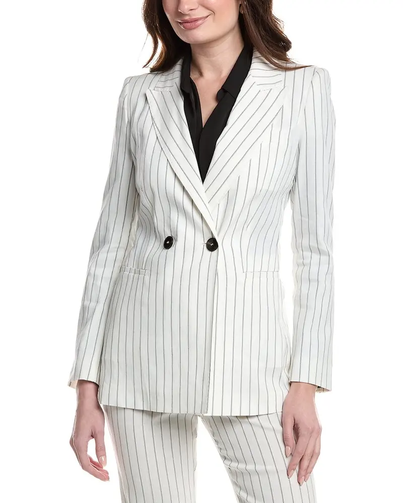 Marella Manager Linen-Blend Jacket 1