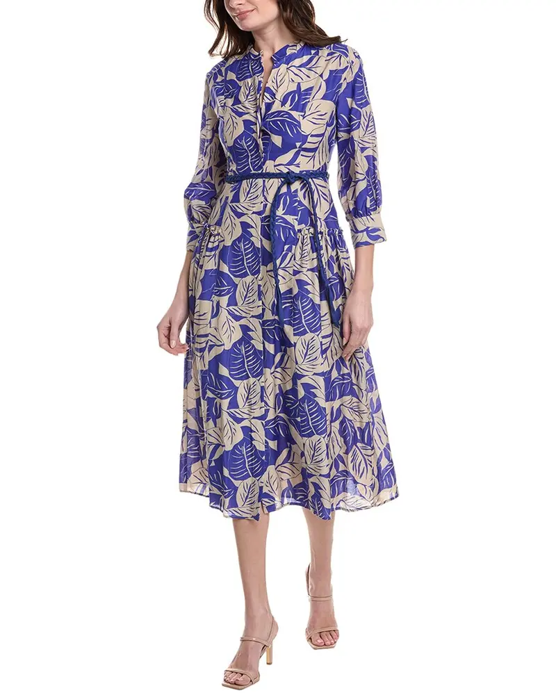 Marella Nursery Silk-Blend Shirtdress 1