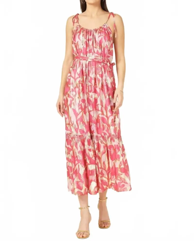 Mariana Maxi Dress In Bianca Goji 1