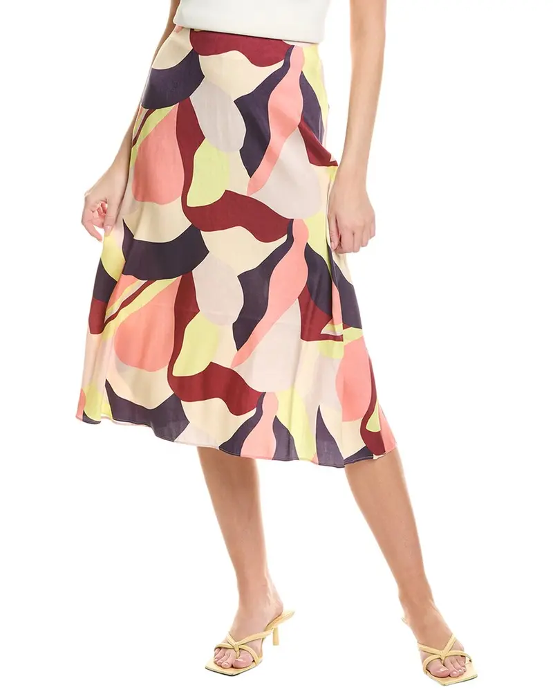 Marimekko Kreppi Kamelia Midi Skirt 1