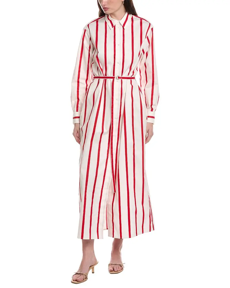 Marimekko Muovata Puhveli Button Front Maxi Dress 1