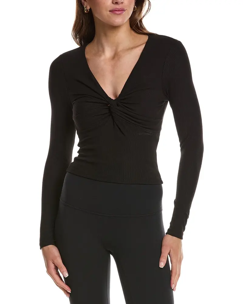 Marion Deep V-Neck Crop Top 1