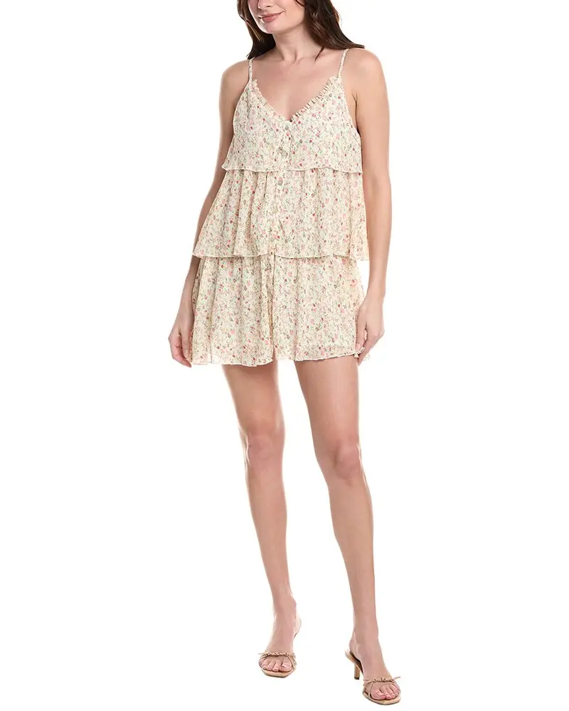 Marion Pleated Mini Dress 1