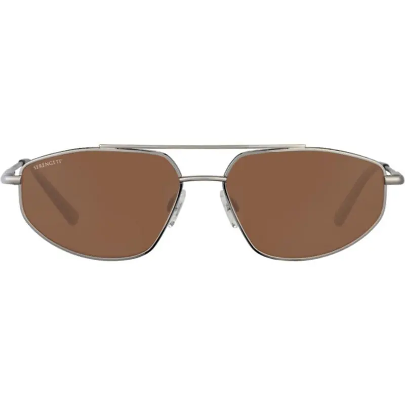 Marlon Sleek Metal Frame Sunglasses With Geometric Lenses 1