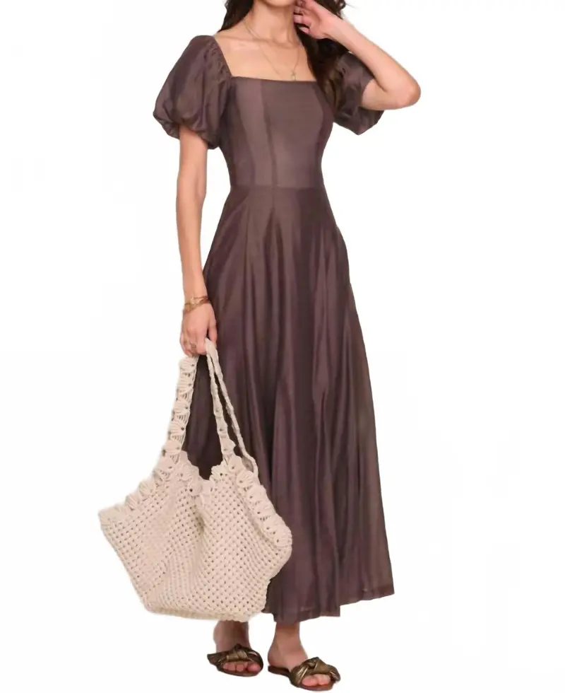 Matisse Maxi Dress In Coco 1