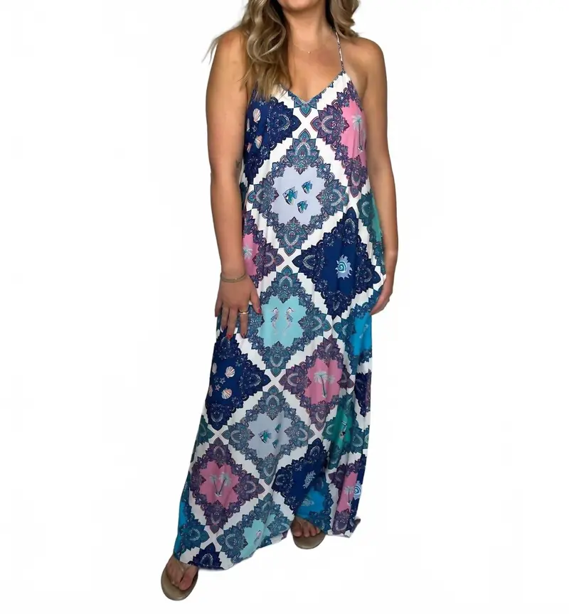 Maui Dress In Blue 1