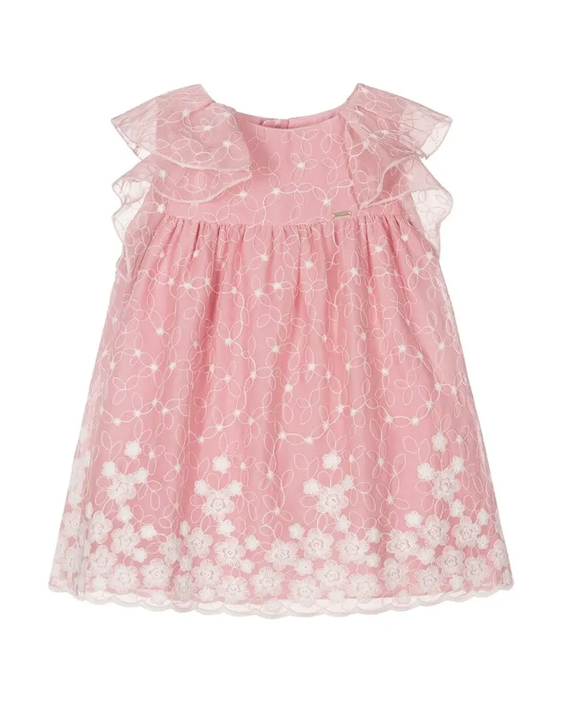 Mayoral Ruffle Smocked Dress 1