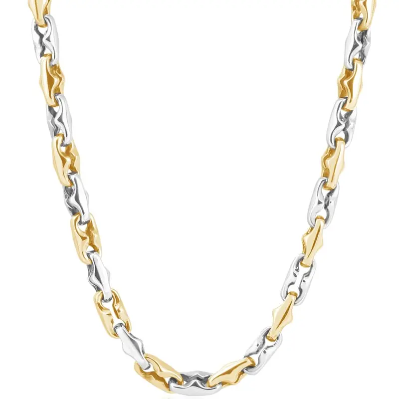 Men's 14K Gold (101Gram) Or Platinum (186Gram) 6.5Mm Link Chain Necklace 24" 1