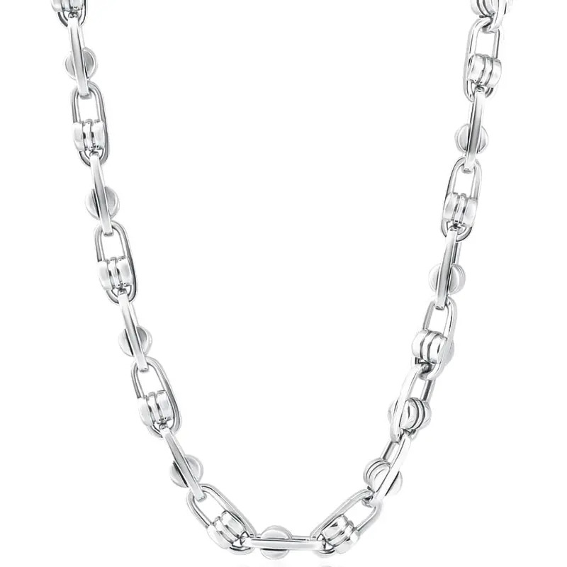 Men's 14K Gold (156Gram) Or Platinum (293Gram) 8Mm Link Chain Necklace 24" 1